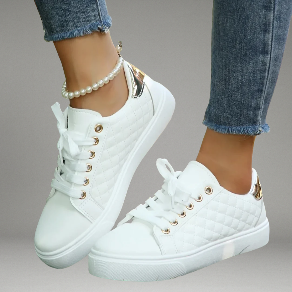 Women’s Slip-On Shoes with Cushioned Insole and Textured Sole