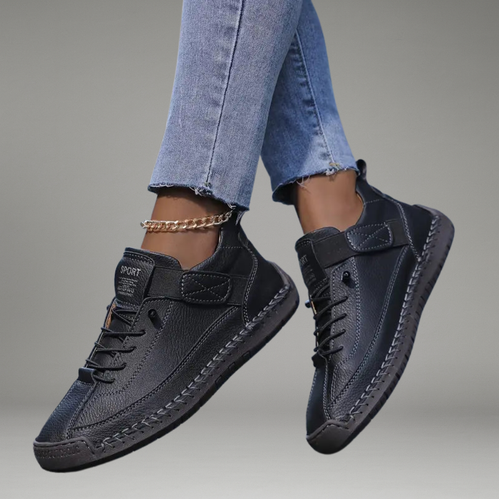 Women’s Slip-On Sneakers with Rubber Sole