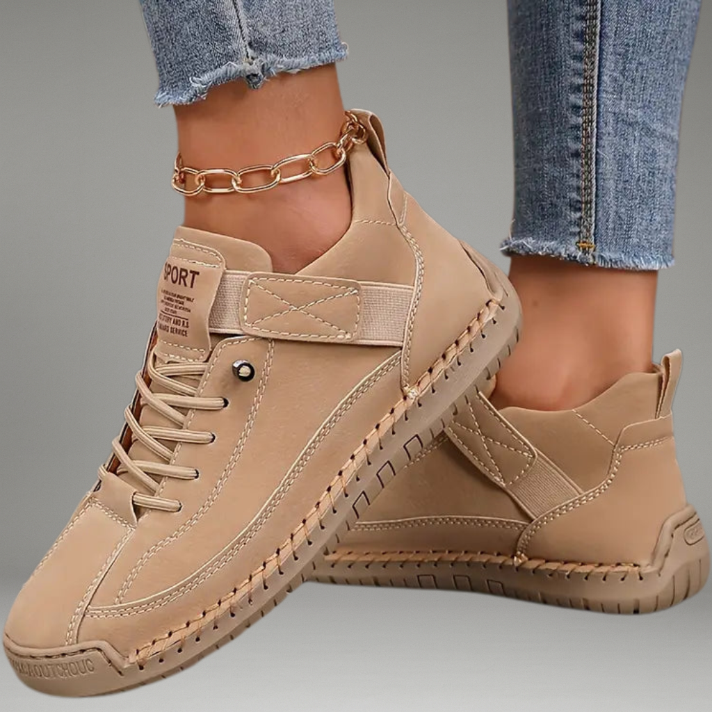 Women’s Slip-On Sneakers with Rubber Sole