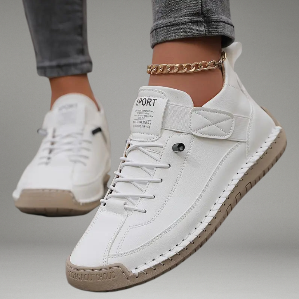 Women’s Slip-On Sneakers with Rubber Sole