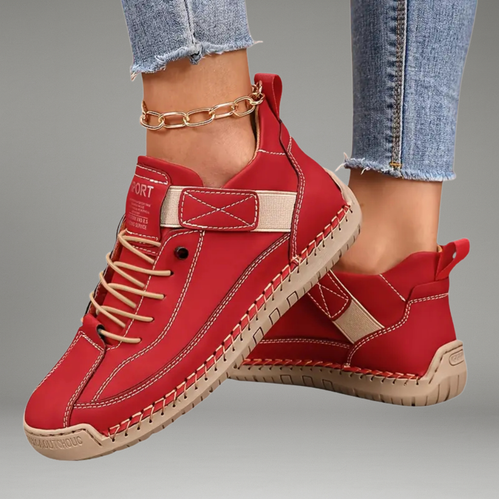 Women’s Slip-On Sneakers with Rubber Sole