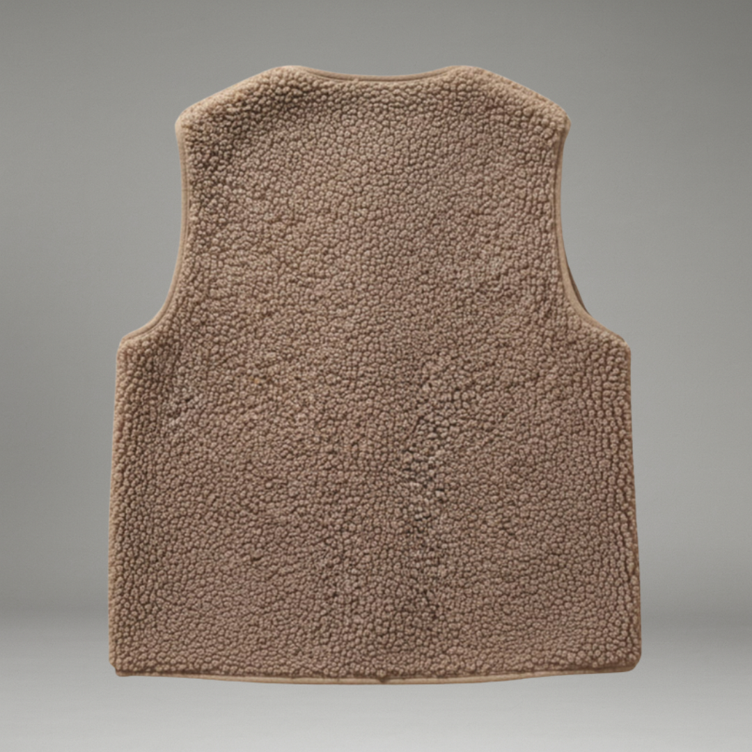 Women’s Vest with Front Closure and Lined Interior