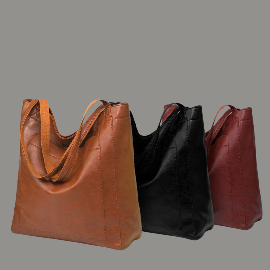 Women’s City Bag with Magnetic Flap and Adjustable Shoulder Strap