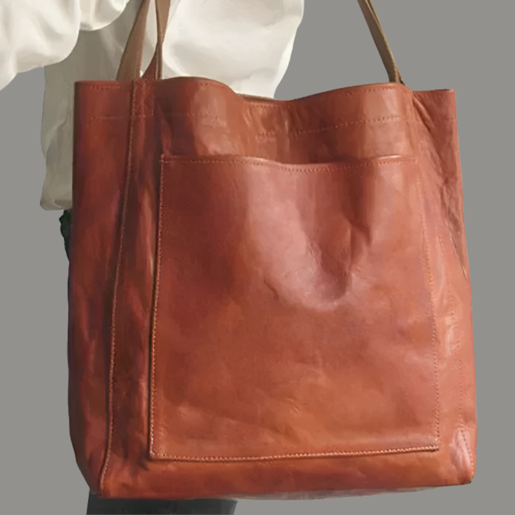 Women’s City Bag with Magnetic Flap and Adjustable Shoulder Strap